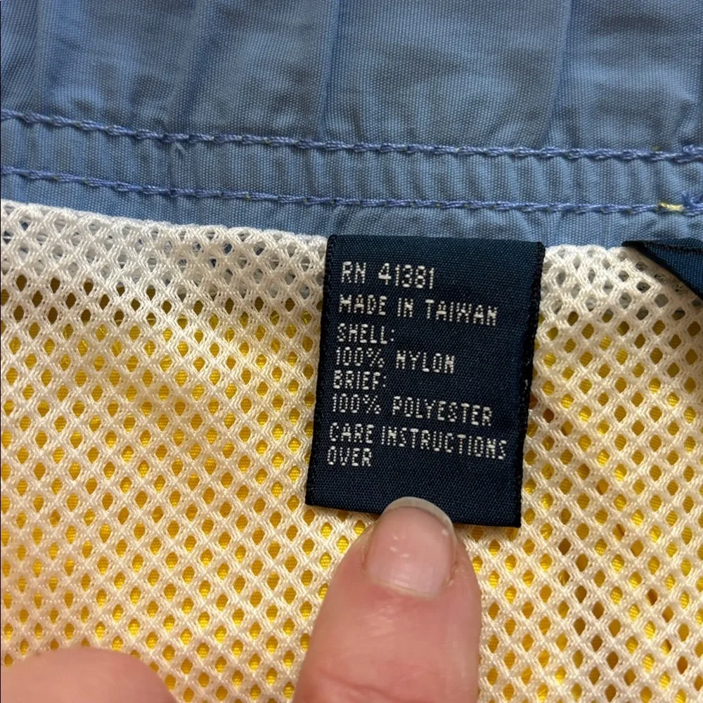 Polo Ralph Lauren Traveler Classic w/Cargo Pocket Yellow Swim Trunk/Short Large